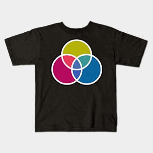 CHROMATIC CIRCLES Kids T-Shirt